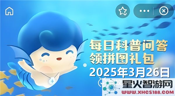 乌贼的腕足数量揭秘-神奇海洋3月26日最新答案2025年