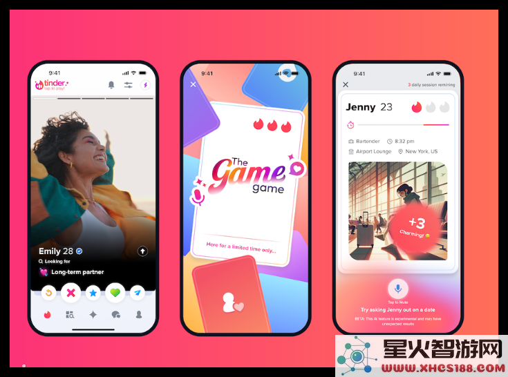 Tinder 推出全新 AI 互动游戏,助力用户提升调情能力与交流技巧!