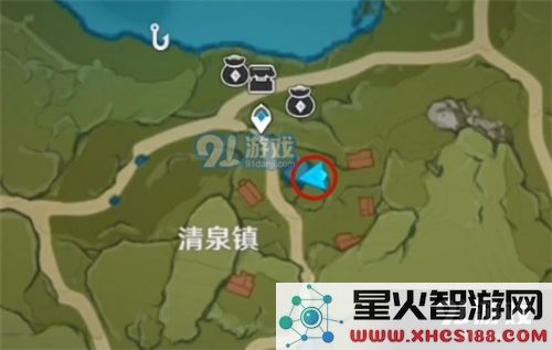 在《原神》中寻找泉水精灵宝箱的具体位置和攻略指南应该如何进行