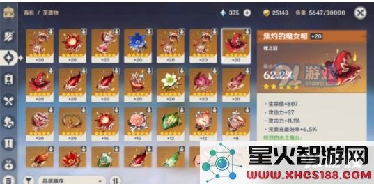 原神圣遗物攻击力百分比加成 原神圣遗物暴击率和暴击伤害分析