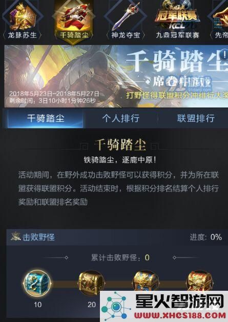 乱世王者千骑踏尘活动详细攻略与玩法解析,教你如何轻松参与和获取奖励