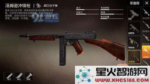 和平精英冲锋枪排名一览