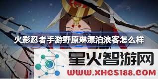 火影忍者手游中野原琳漂泊浪客的技能详细解析与玩法介绍