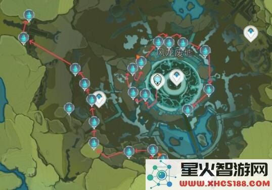 原神庆云顶区域水晶块详细分布图解及收集指南
