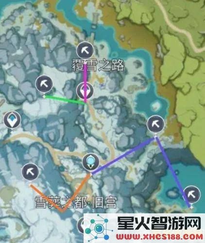 原神星银矿石富矿点分布图