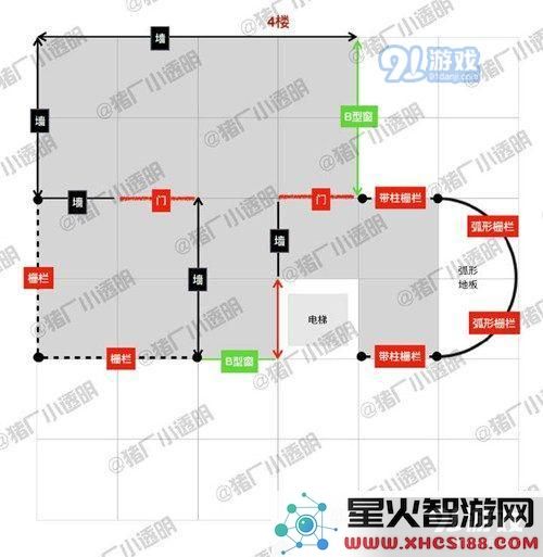 明日之后电梯房子设计蓝图 明日之后电梯房别墅图纸