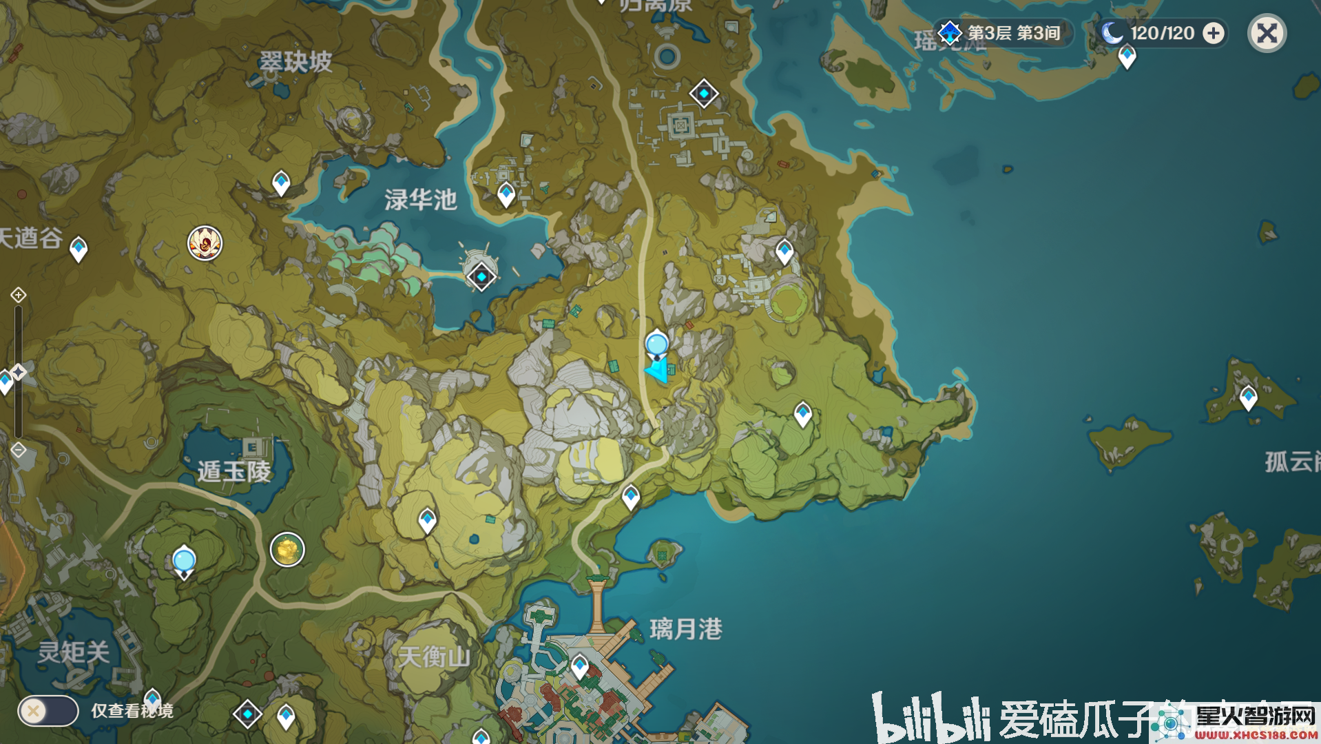原神嘉义在什么位置