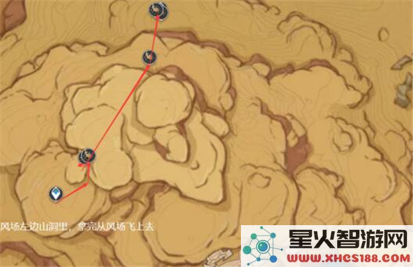 在原神中寻找沙漠地区大量分布的圣金虫的最佳位置