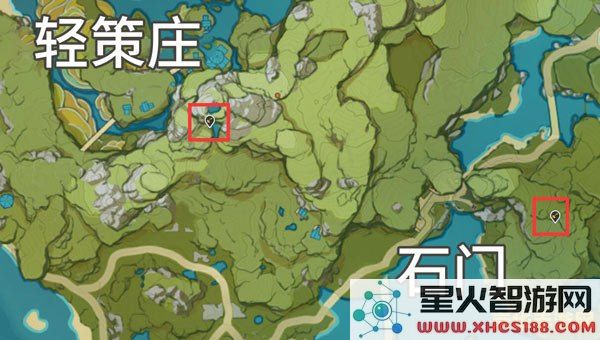 原神璃月地灵龛的位置