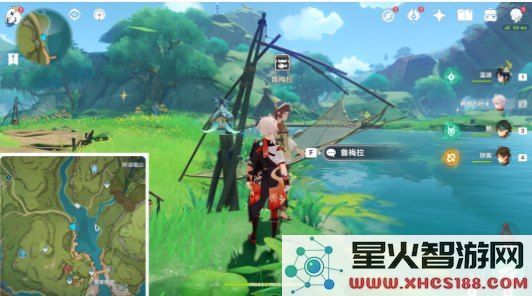 在原神游戏里面进行钓鱼的技巧和方法介绍