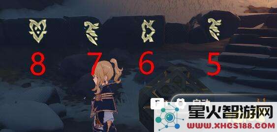 原神雪山石碑位置图片