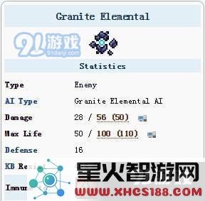 泰拉瑞亚花岗岩元素