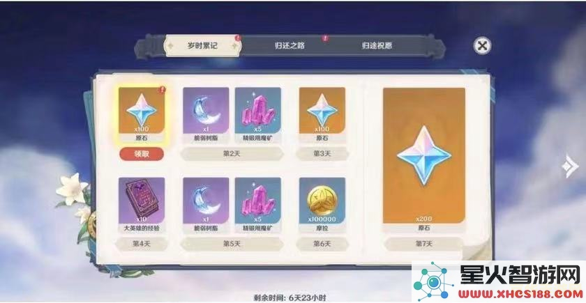 原神14天回归奖励具体内容详解有哪些值得关注的优惠活动