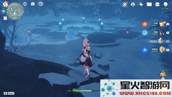 原神覆雪之路三个碎片