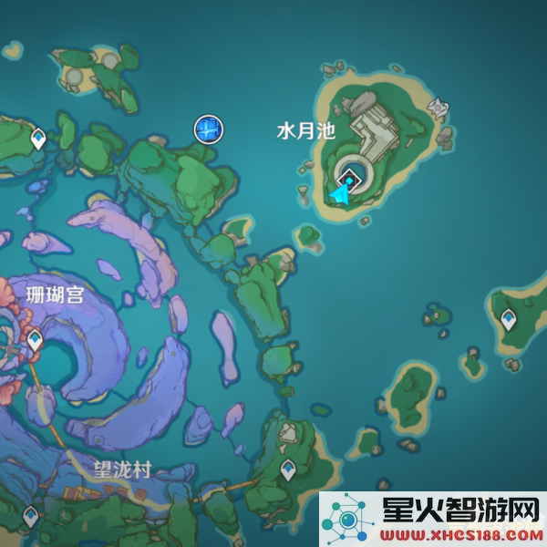 原神水月池秘境勾玉