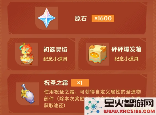 原神周年庆活动奖励