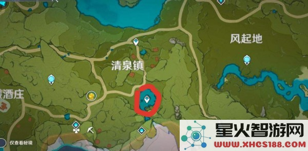原神螃蟹地图位置
