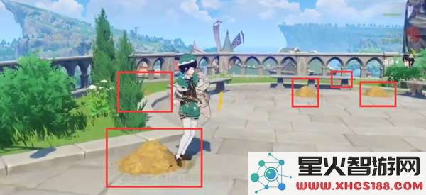 原神蒙德区域清理落叶堆的具体位置和寻找技巧