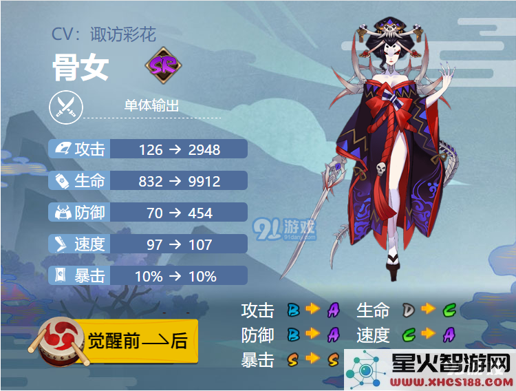阴阳师手游2021年骨女适合搭配哪些御魂效果提升游戏体验