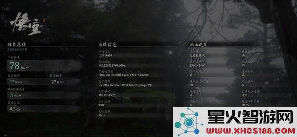 黑神话悟空:RTX4060M实测帧率-性能评测与优化建议