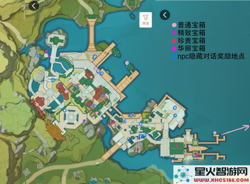 原神璃月城宝箱位置