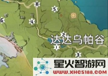 原神风神瞳位置陨星山谷