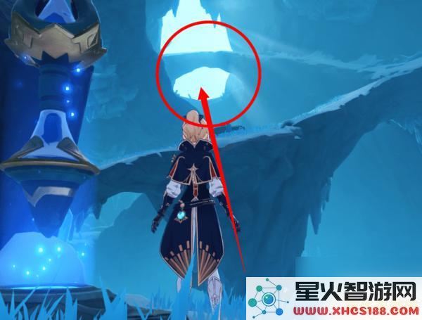 原神龙脊雪山神像下的门怎么开