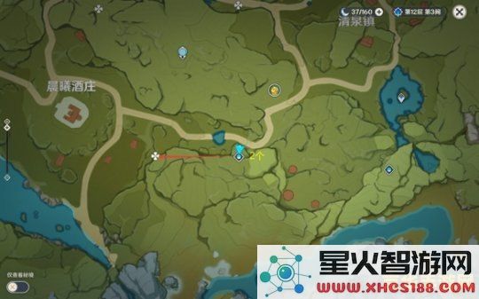 原神蒲公英种子收集路线