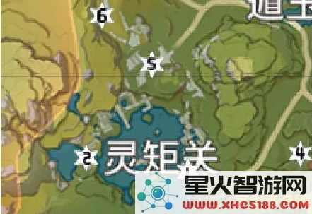 原神灵矩关岩神瞳位置