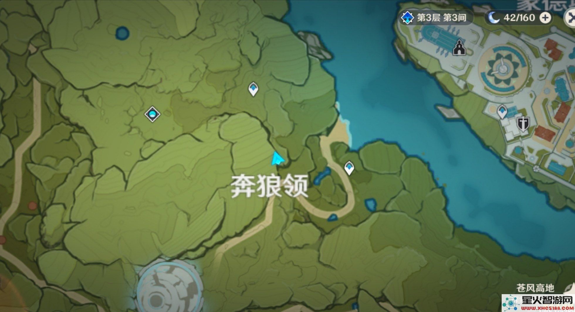 空莹酒店原神地图