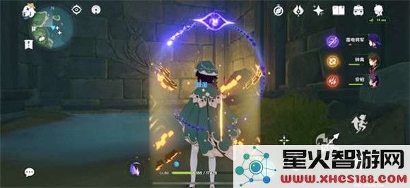 原神壁画旁边5个幻影火把解密