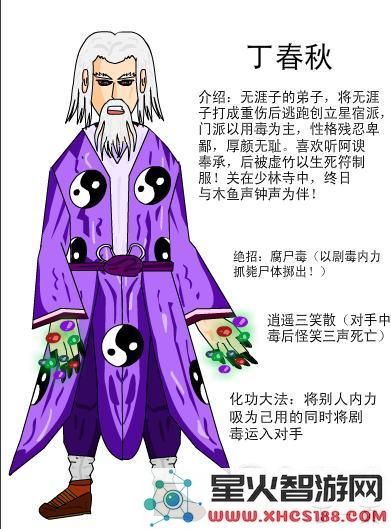 《天龙八部》中丁春秋的获得方式与其在剧情中的关键作用分析