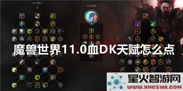 魔兽世界11.0血DK天赋搭配:2024最新版本流派选择指南