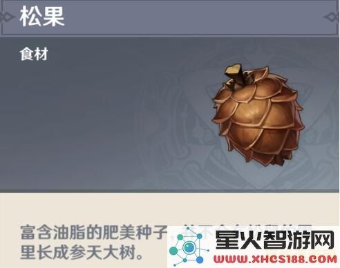 原神哪里有松果卖