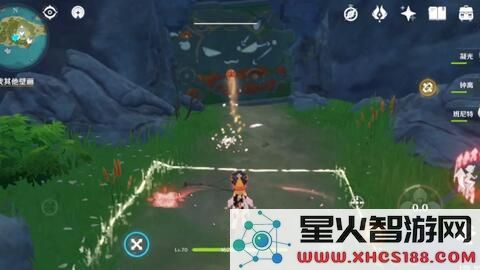 原神沙漠墙上的图案