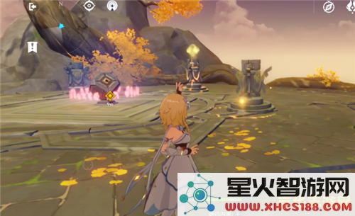原神里曲径通幽处的柱子点亮顺序