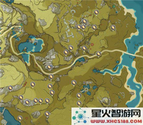 原神石珀分布图高清
