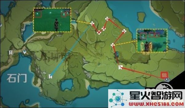 原神蒲公英种子采集点
