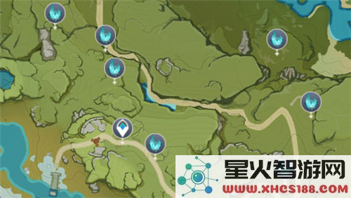 原神风神瞳位置固定吗