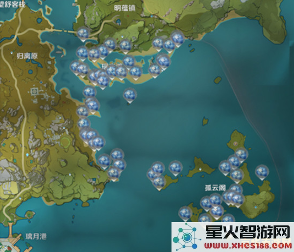 原神星螺收集路线攻略与技巧,助你轻松获取星螺