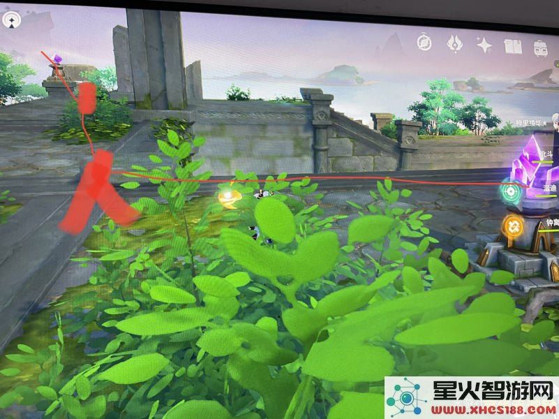 原神水月池上的继电石怎么用