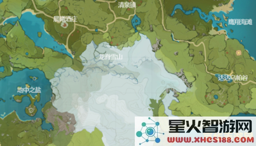 探索原神中的龙脊雪山地图：揭开冰雪之下的秘密与奇遇