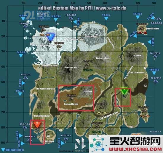 方舟手游风神翼龙位置分享