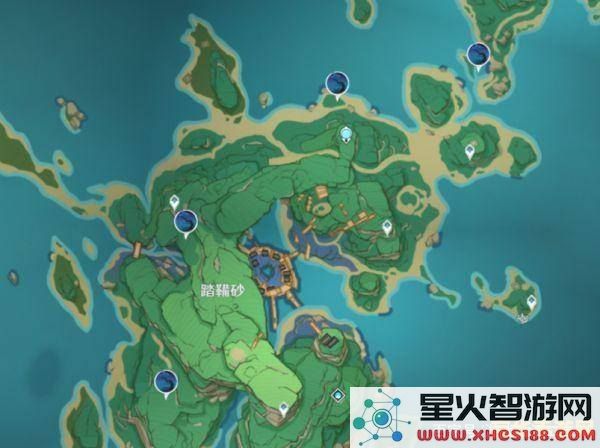 原神稻妻神之瞳的位置