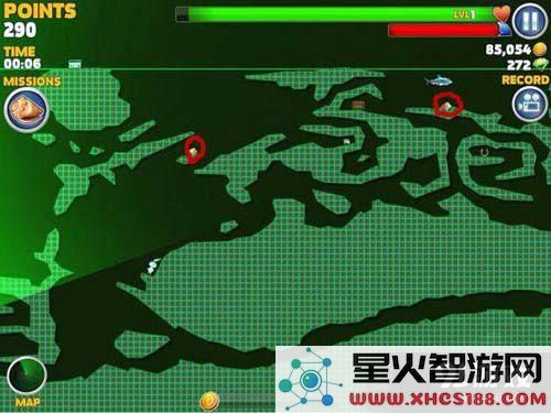饥饿鲨进化中巨齿鲨的贝壳位置解析：水雷贝壳具体分布在哪里呢