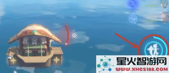 原神浪船怎么上船