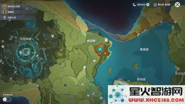在《原神》中如何正确查看矿物富集点的显示方式及其详细攻略