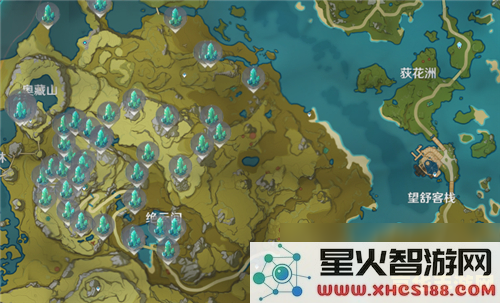原神水晶块的多样分布特征及其采集地点分析