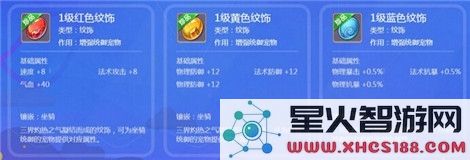 梦幻西游手游1-3级坐骑纹饰属性详解 坐骑纹饰属性哪个好？