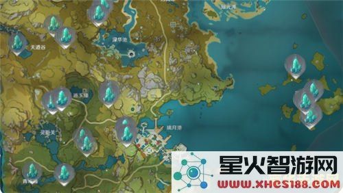 在原神中寻找水晶资源最丰富的地点有哪些 原神中水晶分布最多的位置介绍